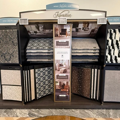 First Floors Carpet One Display 